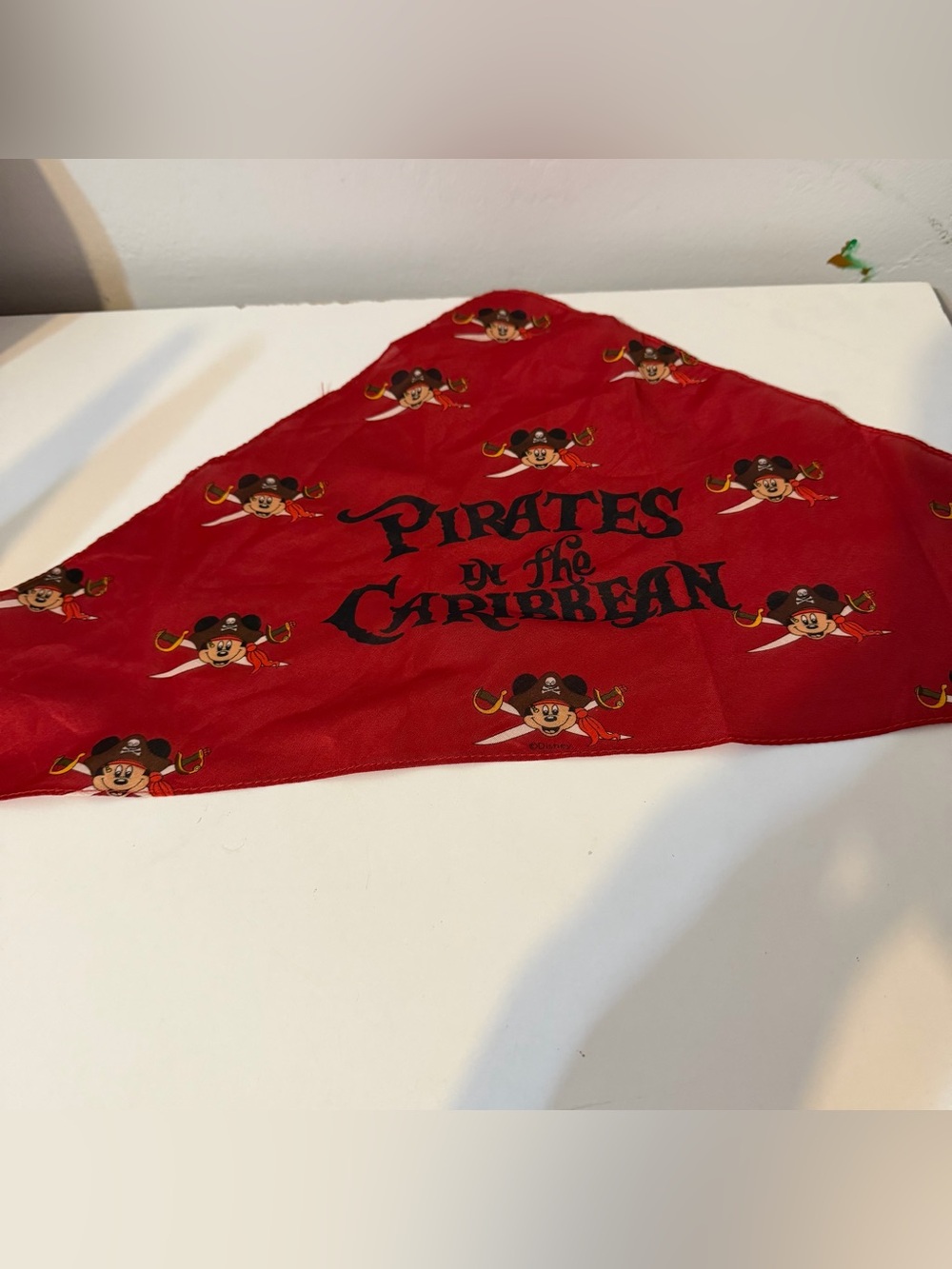 Disney Cruise Line Pirates in the Caribbean bandana